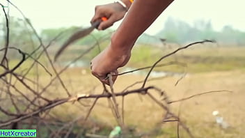 Preview 1 of Dvnlode - Village XXX Bhabhi Sex at Forest! Best Hindi Sex