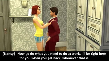 Preview 2 of Comendo Negra - The Girl Next Door - Chapter 18: Vanessa&#039_s Special Guest (Sims 4)