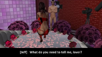 Preview 3 of Comendo Negra - The Girl Next Door - Chapter 18: Vanessa&#039_s Special Guest (Sims 4)