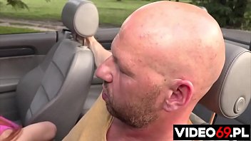 Preview 2 of Secret Cum In Her Food - Polskie porno - Plenerowy seks w kabriolecie