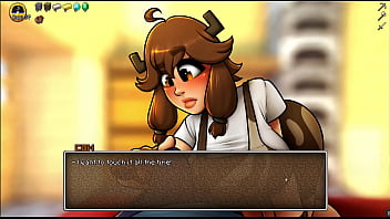 Preview 4 of Bros Bf - HornyCraft [Parody Hentai game PornPlay ] Ep.5 the cowgirl wants to touch my morning boner