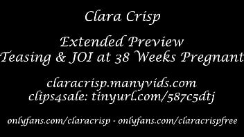 Preview 1 of Xxx Swa 2018 Grand Swa - Extended preview for my video Teasing &amp_ JOI at 38 Weeks Pregnant!