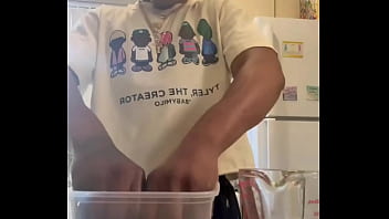 Preview 1 of Czech Tit Massage - Cooking w Kaisoni