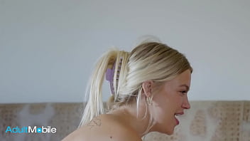 Preview 2 of Sexe Mom And Son Long Video - ADULTMOBILE - Watch How These Stunning Girls Lilly Bell And Jazlyn Ray Pleasure Each Other After A Good Workout