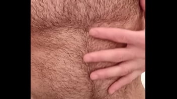Preview 4 of Broken Ashly - Hairy guy shivering at the camera in the bathroom