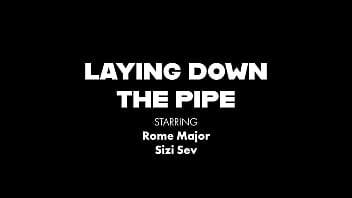 Preview 1 of Jav 96 - Sloppy BJ Time! Sizi Sev Got On Her Knees &amp_ Milks Plumber Rome Major!