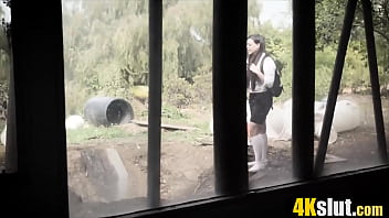 Preview 1 of Mommy Girls Fuck By Bbc - The house on the right is special A hobo lives here