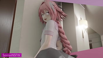 Preview 1 of Sexmay Bay - Miku fucks astolfo