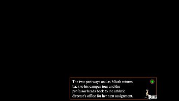 Preview 3 of Photoshoot Camera - Married professor fucked by black Athletes (Gameplay) Good ending