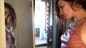Preview 3 of France Freak Street Anal - CAROLINA IENA - First time riding this huge dildo!