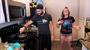 Preview 4 of Strippers Dancind - Ep 7 Cooking for Pornstars