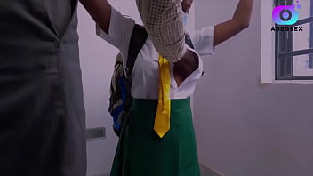 Preview 1 of Jav She399 - BAD GIRL ON UNINFORM PAID TWO TEACHERS WITH HER PUSSY. PLEASE SUBSCRIBE TO RED