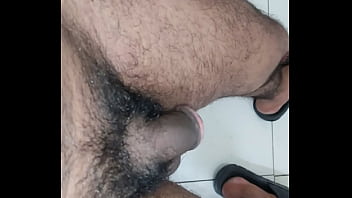 Preview 2 of Son Shot Son - masturbation in bathroom