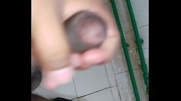 Preview 3 of Son Shot Son - masturbation in bathroom
