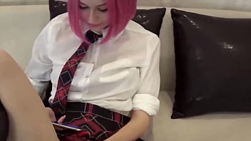 Preview 1 of Phimsexphude Com - Your stepsister play with pussy after lessons