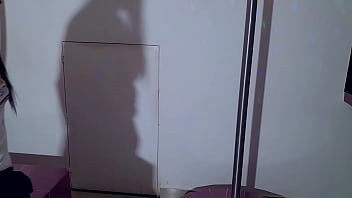 Preview 1 of Hindi Skull Goll - Cute student very horny dancing poledance with in her institute uniform