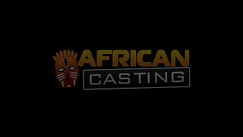 Preview 1 of Mom Big Booobs - African Casting - Small Tits Bikini Babe Stretched Out By BWC Agent