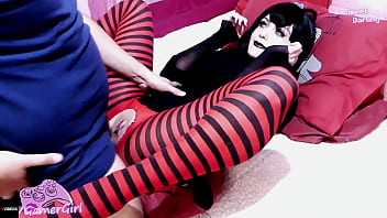 Preview 2 of Weak Male - Hot Goth Stepsister Enjoy a Hard Fuck - SweetDarling