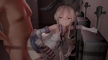 Preview 4 of Tube Porn Penis Docking - Best girl shimakaze