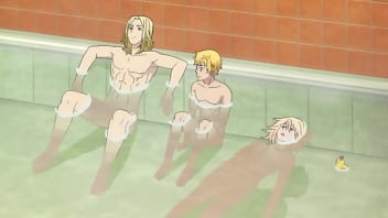 Preview 2 of Flashing Cable - Tokyo Revengers : Naked at the bathhouse (( English dub ))