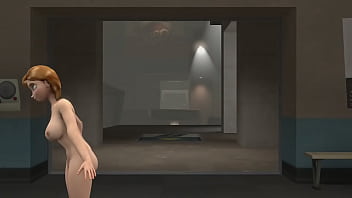 Preview 1 of Bbc Call2 - SFM Anna and Elsa Lesbian Ass Licking (My first time using SFM)