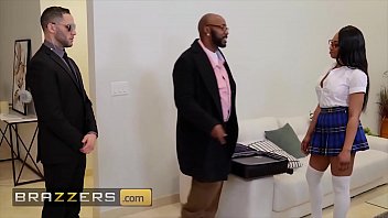 Preview 1 of Letex Aporn Bdsm Seks - Naughty Teen (Lala Ivey) Enjoys a Threesome With Two Guys - Brazzers