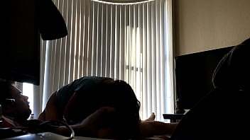 Preview 1 of Anul Big Mam And Son - Tiny Korean with big tits wants her creampie in the morning
