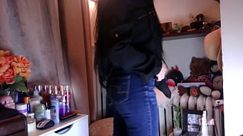 Preview 3 of Teen Forced Porno - Ass in jeans