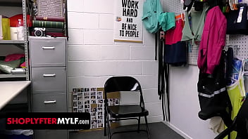 Preview 1 of Freexxxvideos Internet - Naughty Milf Kessie Shy Gets Her Tight Pussy And Asshole Stretched For Stealing - Shoplyfter Mylf