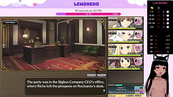Preview 2 of 60 Year Old Man And Woman Sex - VTuber LewdNeko Plays Evenicle Part 11