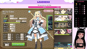 Preview 1 of 60 Year Old Man And Woman Sex - VTuber LewdNeko Plays Evenicle Part 11