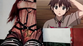 Preview 1 of Big Big Fak - SEXY VAMPIRA SE LA COJEN ENTRE TRES - Itadaki! Seieki HENTAI - Ep 1