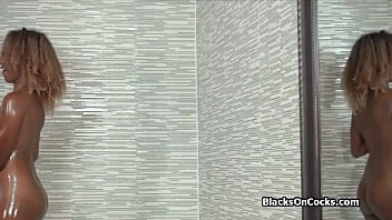 Preview 1 of Japanese Legenda Bbw - Milked by a happy oily ebony star wannabe