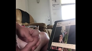 Preview 3 of Innocent Hard Core - Masturbating to Belle Delphine