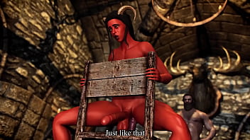 Preview 3 of Sexi Xxx Video 2018 - [Futa X Dildo] Futanari Succubus Cums While Riding Dildo