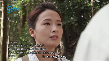 Preview 1 of Mama Trio - Enfermeira Parte em Busca de Seu Amado em Tempos de Guerra [Legendado] Ai Mukai