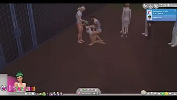 Preview 3 of Ghay Sex - Gangbang At The Strangerville Asylum