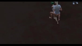 Preview 1 of Ghay Sex - Gangbang At The Strangerville Asylum