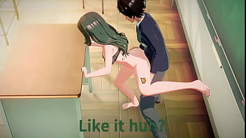Preview 2 of Tight Skirt Hot Babe - Honeycome Series Episode 2 - Passing English