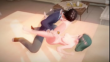 Preview 3 of Tight Skirt Hot Babe - Honeycome Series Episode 2 - Passing English