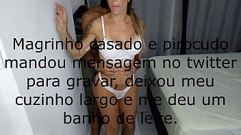 Preview 1 of 15 Year Boy Xxx In Mom - Magrinho casado pirocudo me deu banho de leite