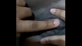 Preview 4 of Blindfold Birthday Switch - Guy finger shaved black pussy girl