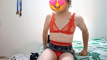 Preview 1 of Sxsxsxsxsx - Usando as roupas e lingeries da corna da esposa
