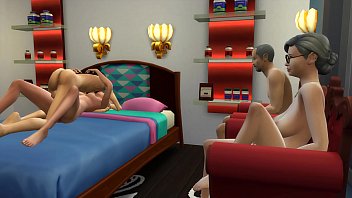 Preview 1 of Fuck In Colllage - step Mom And step Dad Watching Me And My step Sister Fucking