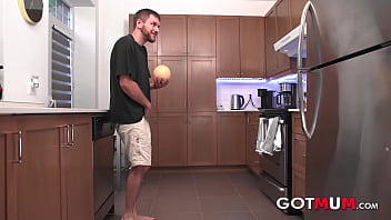 Preview 1 of Lunxe - Got Mum - Cute Milf Fucked HArd in the Kitchen