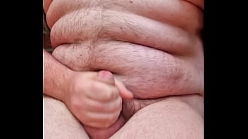 Preview 1 of Tsar And Satro Sax - Chubby Gay Quick Wank Outside