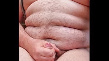 Preview 4 of Tsar And Satro Sax - Chubby Gay Quick Wank Outside