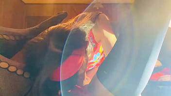 Preview 1 of V P Video Film - Tiny girl sucks huge cock