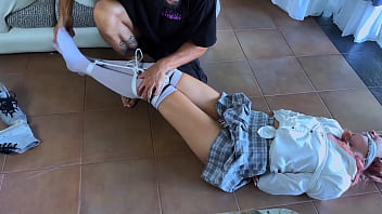 Preview 3 of Truth Or Sex - My girlfriend becomes needy with tickling