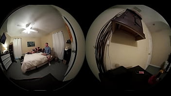 Preview 1 of Husband Absence With Boss - watching girlfriend fuck her friend 360